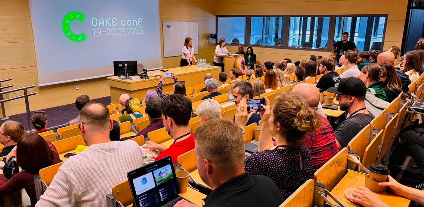 Audience at CAKE conf 2025
