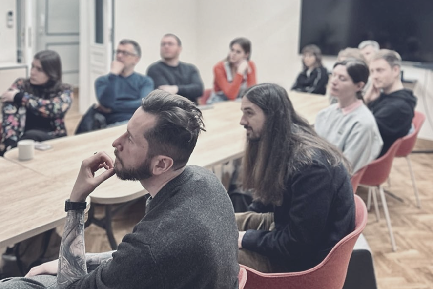 Audience at Content Bytes meetup